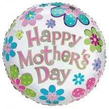 Globo Metalizado Happy Mothers Day 2